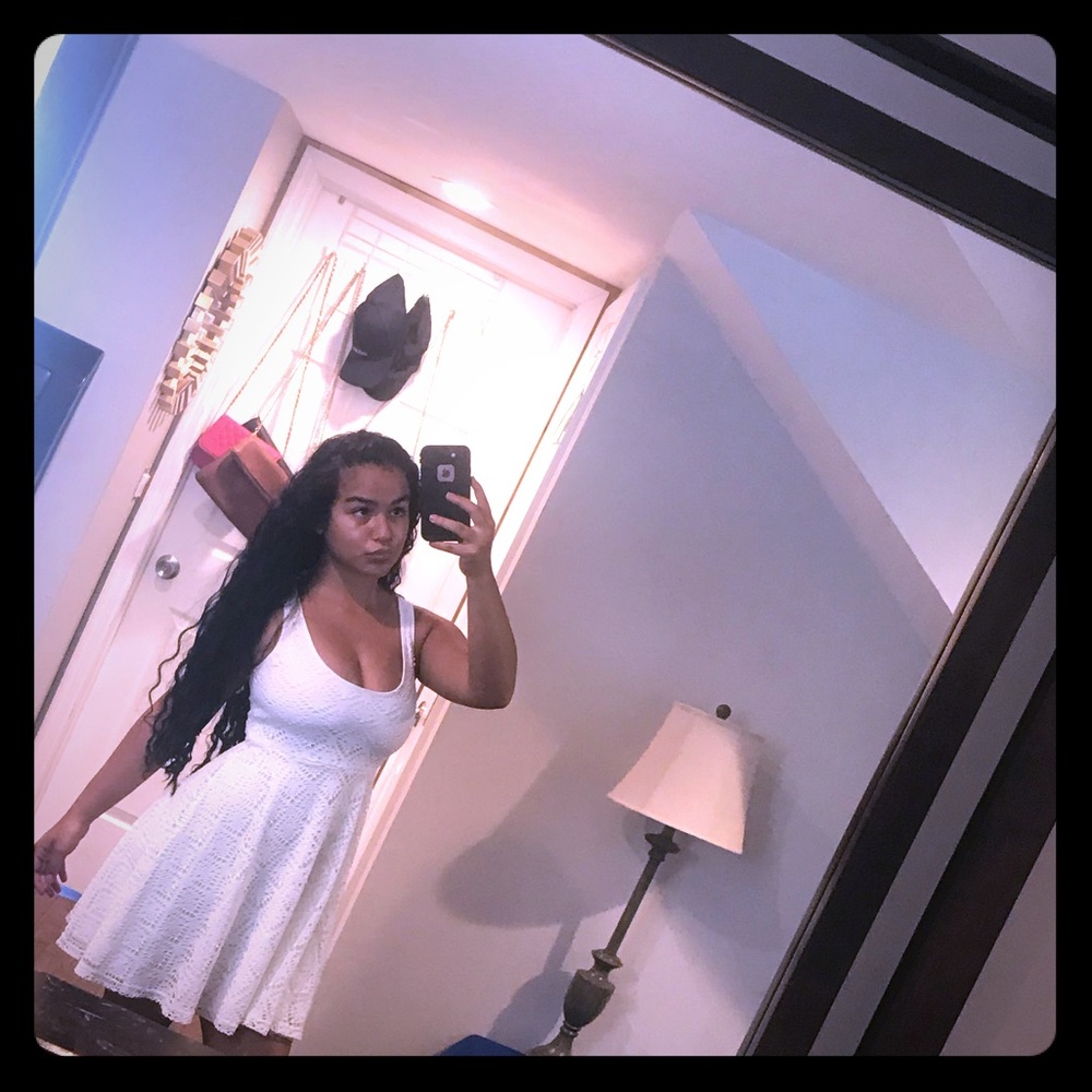 Cute little white dress